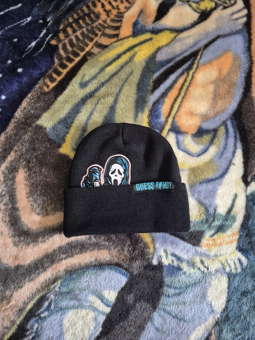 Ghost Face Guess Who Beanie
